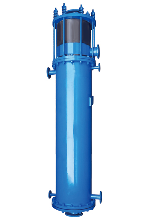 YKZ型圓塊孔式石墨降膜蒸發(fā)器